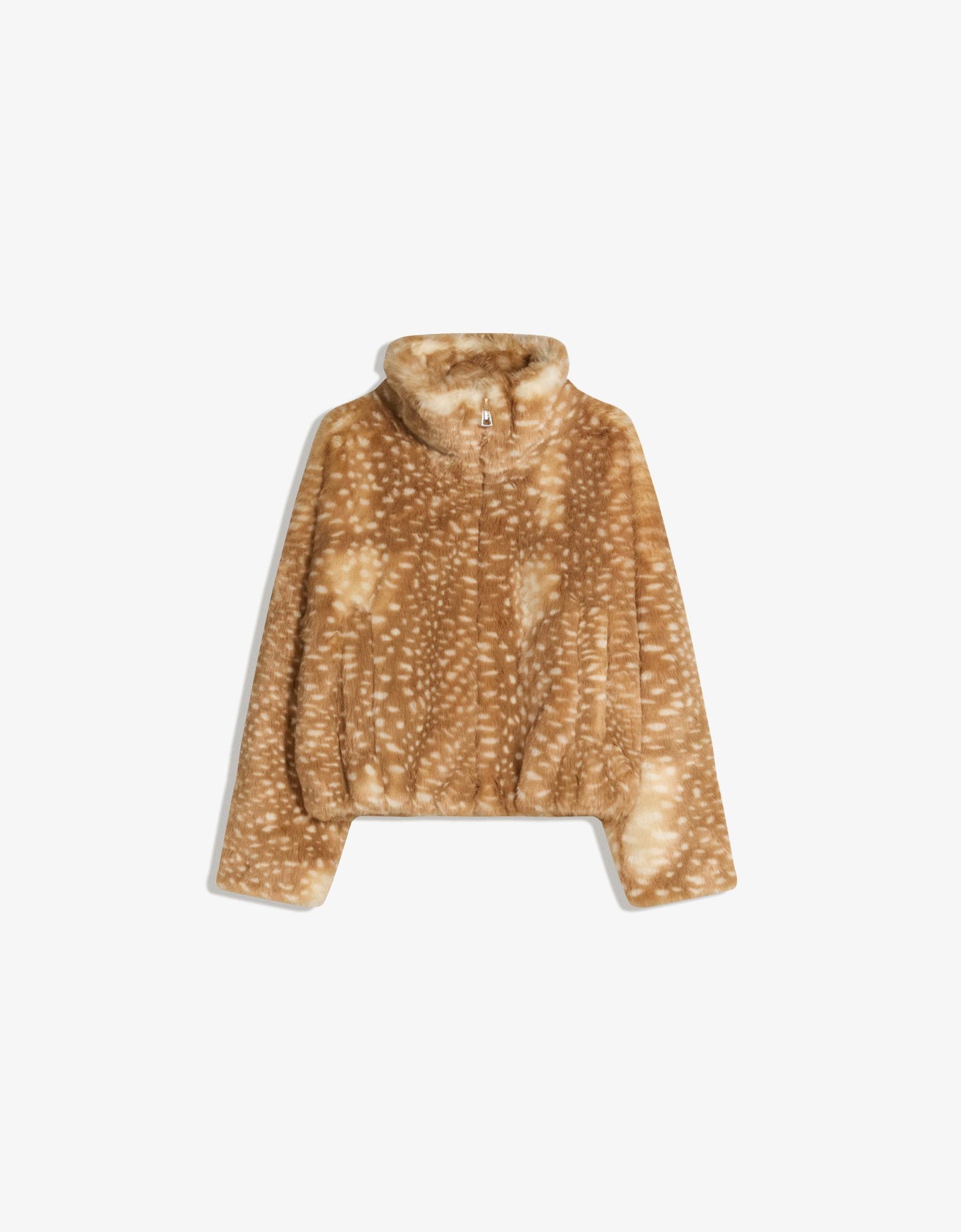 Deer Print Luxe Jacket